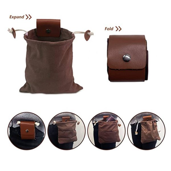 Foldable Canvas Craft Waist Bag