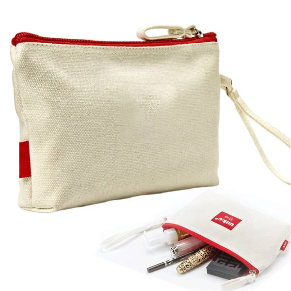 Canvas Cosmetic Bag