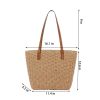 Fashion Handmade Woven Tote Bag for Summer Beach Travel