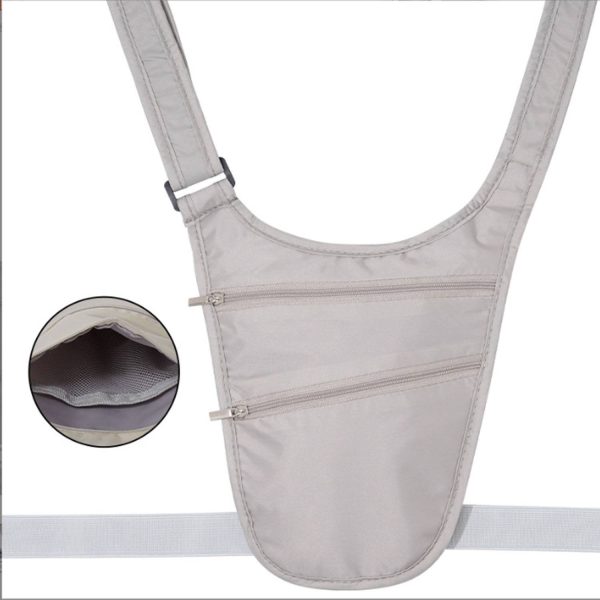Nylon Travel Anti-Theft Waist Bag – Secure & Lightweight