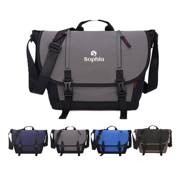 Nylon Travel Messenger Shoulder Bag