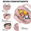 Multi-Pocket Oxford Insulated Cooler Lunch Bag w/ Handle