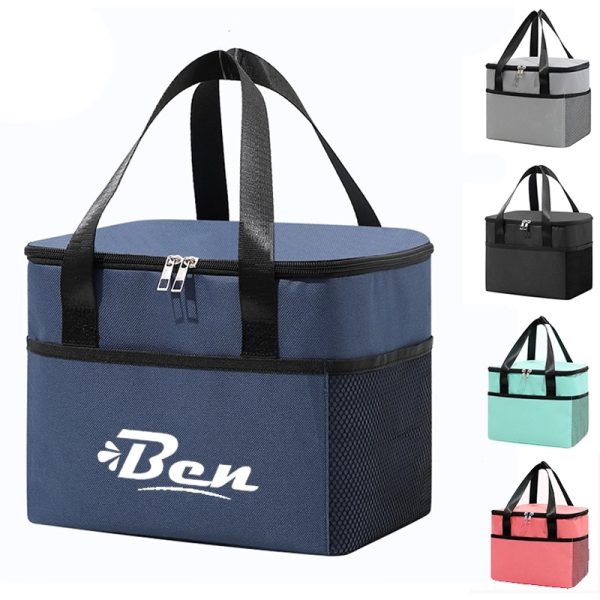 Insulated Lunch Bag Reusable Box For Office Work School