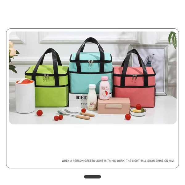 Insulated Lunch Bag Reusable Box For Office Work School