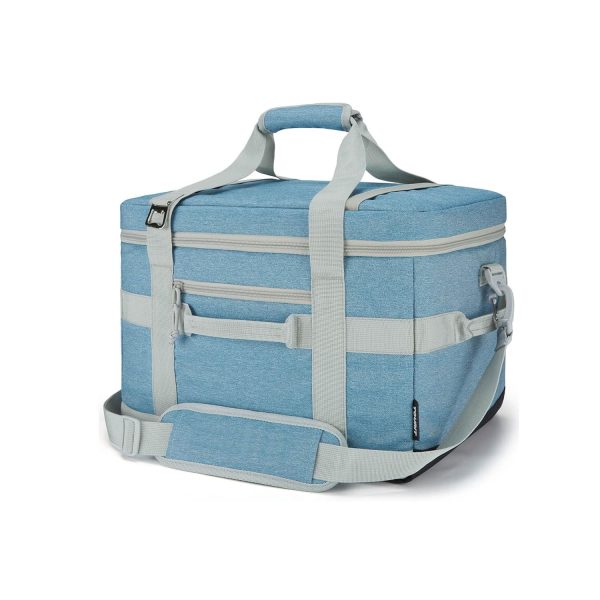 32L Portable Foldable Oxford Insulated Cooler Bag w/ Handle
