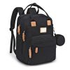 Waterproof Durable Travel Diaper Backpack w/ Multi-Pocket