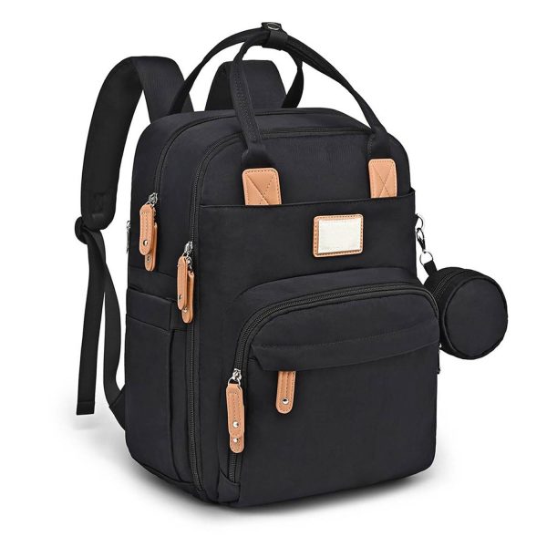 Waterproof Durable Travel Diaper Backpack w/ Multi-Pocket