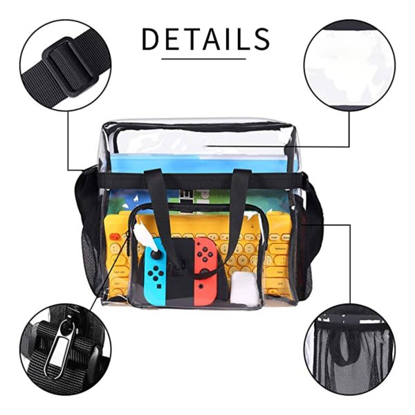 Transparent See Through Clear Tote Bag