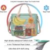 18 Can Oxford Insulated Cooler Lunch Bag w/ Pockets
