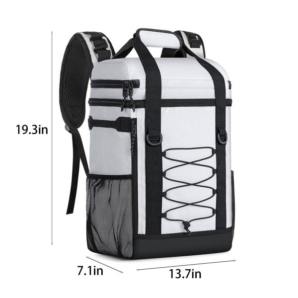 20L Waterproof Insulated Cooler Backpack for Camping Picnic
