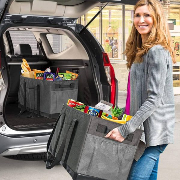 50L Large Capacity Utility Tote Bag - Reusable & Foldable