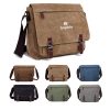 Canvas Messenger Shoulder Bag