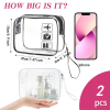 Waterproof PVC Travel Cosmetic Bag for Women