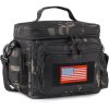 12L Oxford Insulated Cooler Bag w/ Handle for Outdoor Picnic