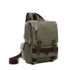 Large Capacity Canvas Crossbody Backpack for Business Travel
