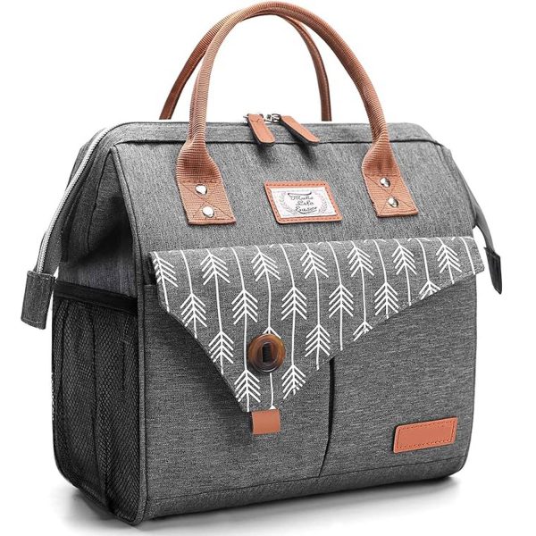 11L Non-Woven Insulated Lunch Cooler Tote Bag w/ Handle