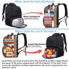 50L Waterproof Oxford Outdoor Cooler Backpack w/ USB Port