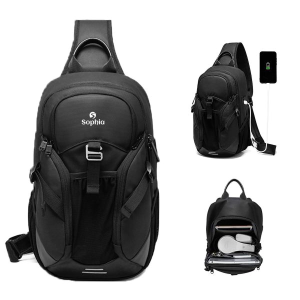 Crossbody Shoulder Daypack Bag for Men