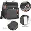 13L Oxford Insulated Lunch Cooler Bag for Picnic w/ Pockets