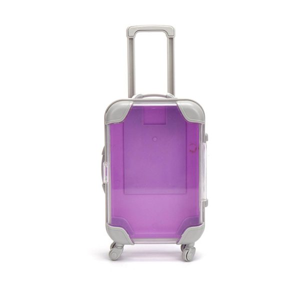 Mini Safe Plastic Travel Suitcase Toy Storage Box
