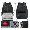 17L Insulated Laptop Backpack w/ Built-in Lunch Cooler