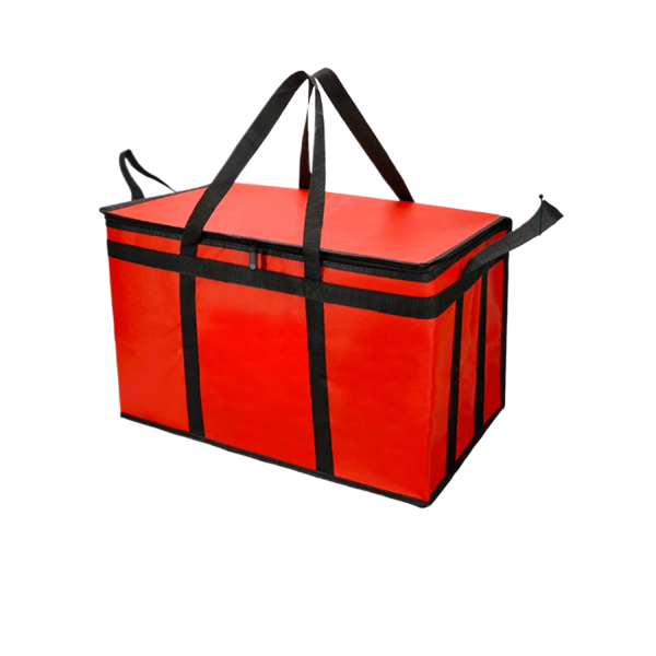 77L Insulated Non-Woven Food Delivery Bag w/ Custom Logo