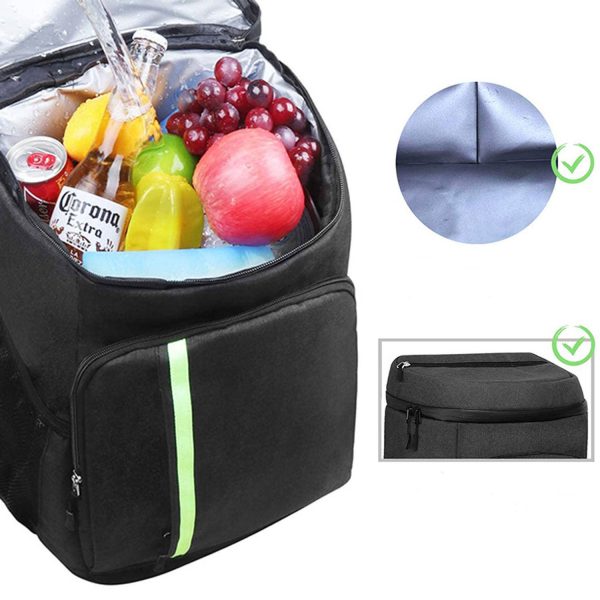 30-Can Insulated Cooler Backpack – Lightweight & Leak-Proof