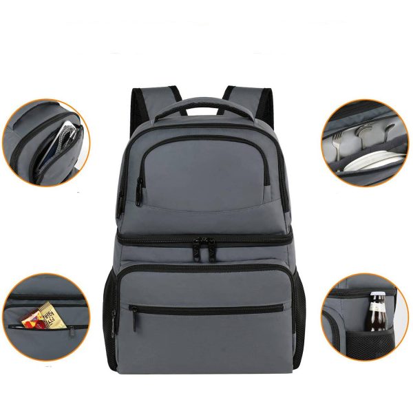 5L Durable Nylon Backpack – Fits Laptop and Cooler Bag
