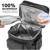 13L Oxford Insulated Lunch Cooler Bag for Picnic w/ Pockets