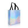 Reusable Waterproof Iridescent Non Woven Tote Bag