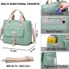 18 Can Oxford Insulated Cooler Lunch Bag w/ Pockets