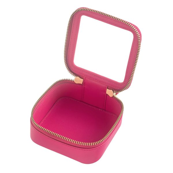 PU Leather Travel Makeup Bag – Portable & Spacious