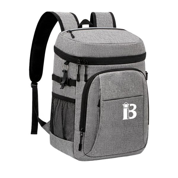 2L Foldable Oxford Insulated Cooler Backpack for Picnics