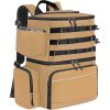 26L Waterproof Fishing Backpack w/ Cooler Compartment