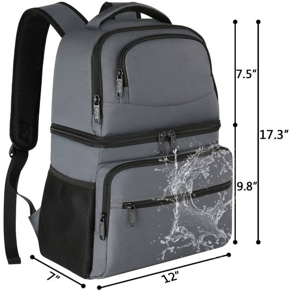 5L Durable Nylon Backpack – Fits Laptop and Cooler Bag