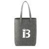 Custom Reusable Felt Tote Bag for Grocery Shopping w/ Handle