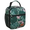 6 Can Oxford Insulated Lunch Cooler Bag w/ Zipper Pocket