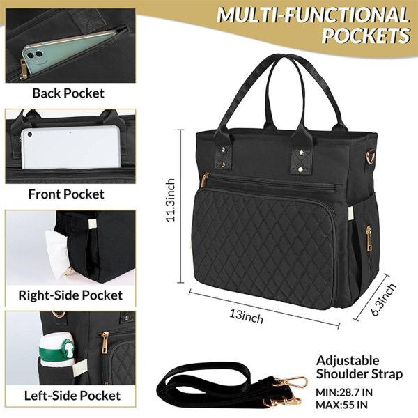 15L Insulated Lunch Tote Bag — Large Capacity & Nylon