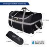 120L Foldable Large Capacity Duffle Bag w/ Wheels