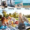 15L Oxford Portable Lunch Cooler Bag for Office Picnic