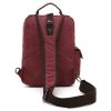 Large Capacity Canvas Crossbody Backpack for Business Travel
