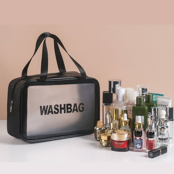 Transparent Travel Storage Pouch Toiletry Bag