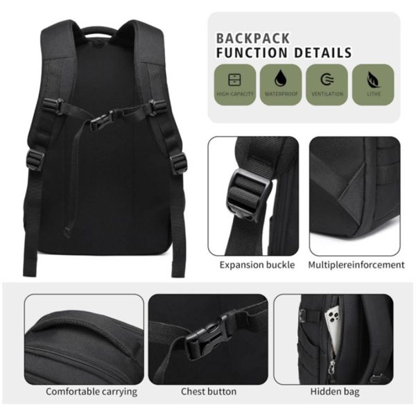 Multi Functional Oxford Tactical Backpack w/ Handle