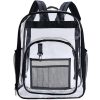 Heavy Duty PVC Transparent Clear Backpack for Stadium And School