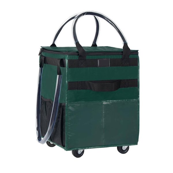 Reusable Wheeled Grocery Shopping Bag w/ Handle