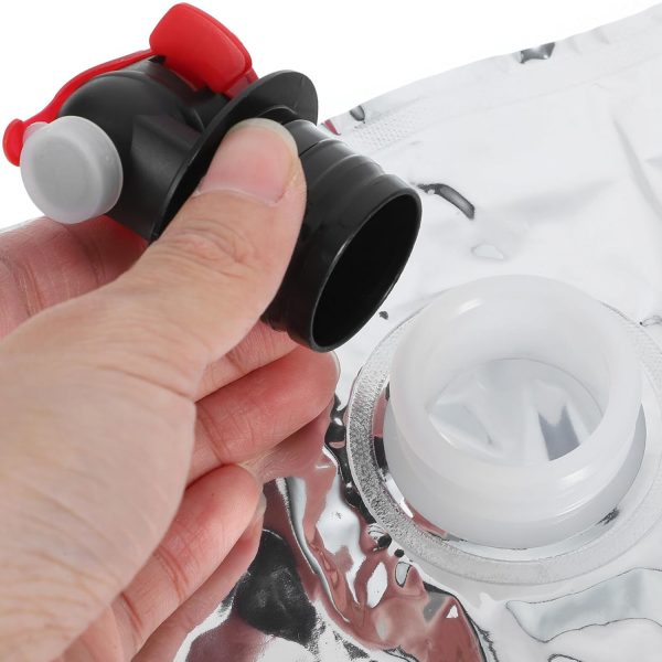 10L Foldable Water Bag w/ Spout for Camping