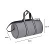 Lightweight Round-Shaped Canvas Gym Travel Bag w/ Strap