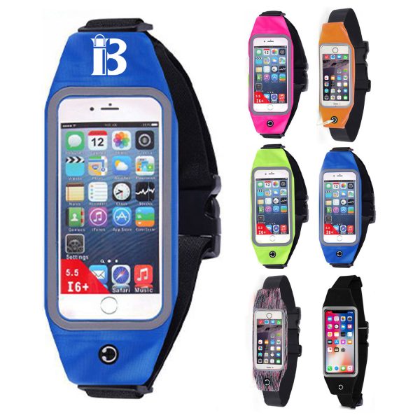 Waterproof Sport Waist Bag – Touchscreen-Compatible Design