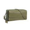 Women Portable RFID PU Leather Crossbody Wallet