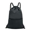 Durable Polyester Drawstring Gym Bag– Swim & Basketball